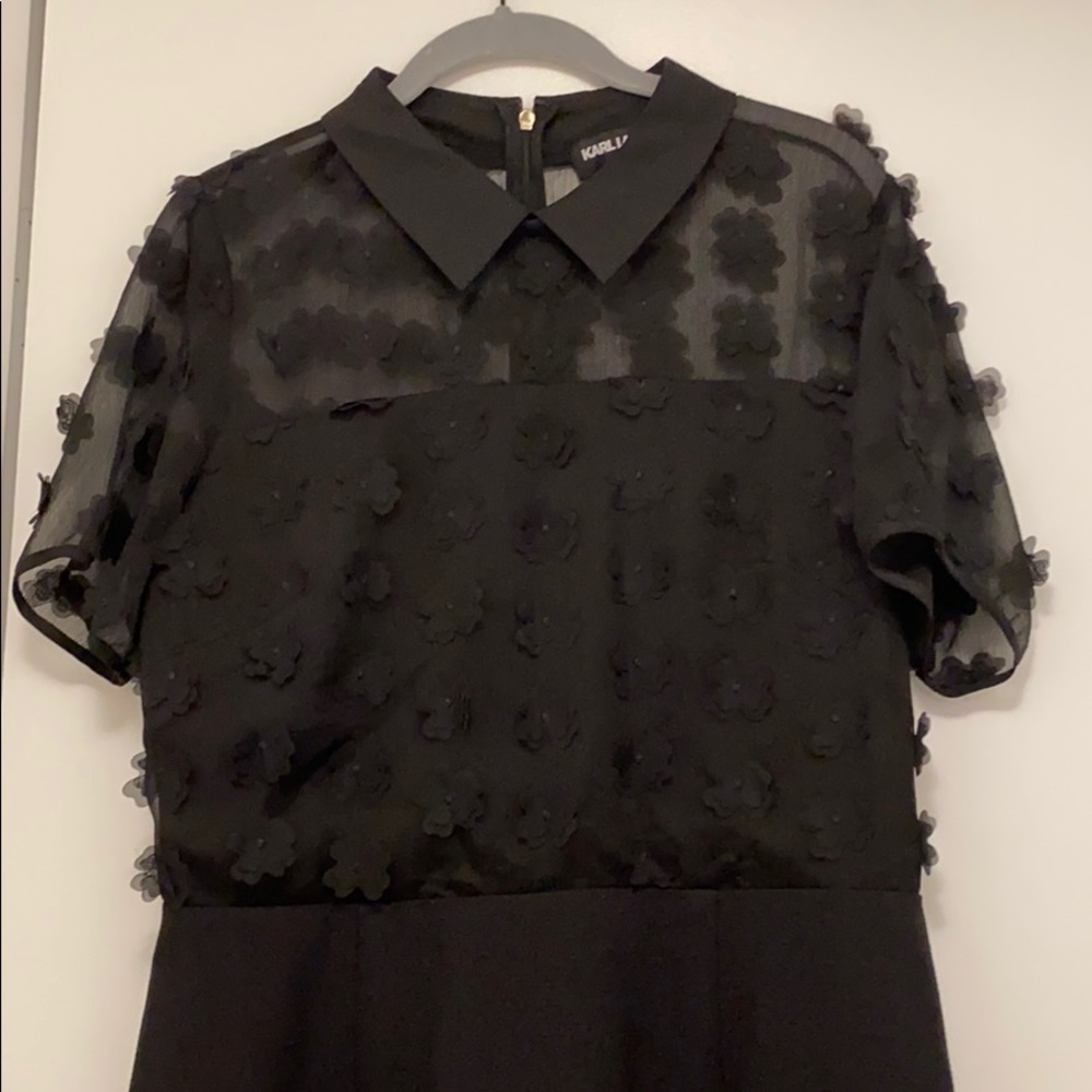 Karl lagerfeld women dress size 10 - Picture 2 of 10